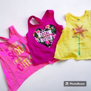 Bundle of Baby Girl Tank Tops Size 18-24M